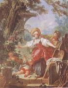 Jean Honore Fragonard Blind-Man-s Bluff oil